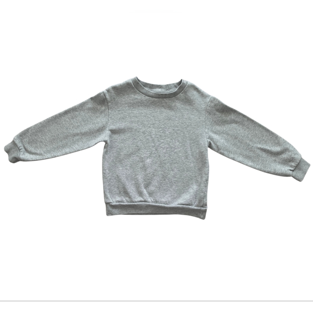 H&M Boys Gray Crewneck Sweatshirt - Size 5T/6